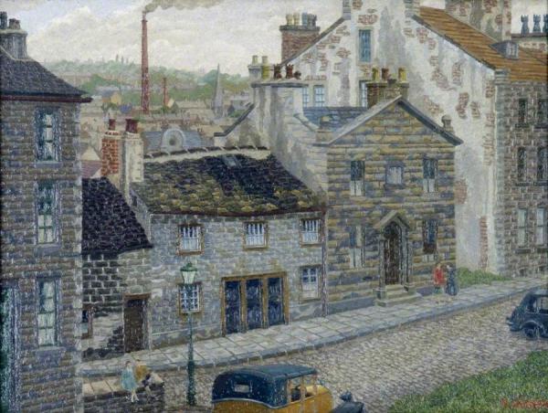 Lancaster From Castle Hill Terrace by Charles Ginner