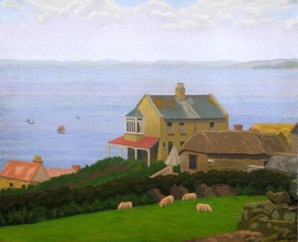 Landscape by Charles Ginner