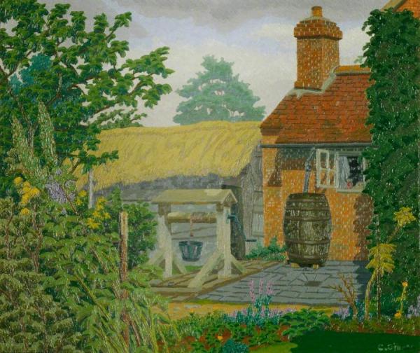 Novar Cottage, Bearley, Warwickshire by Charles Ginner