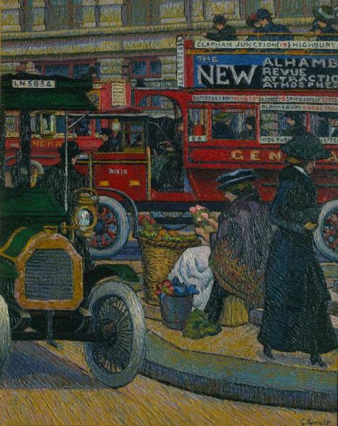 Piccadilly Circus by Charles Ginner