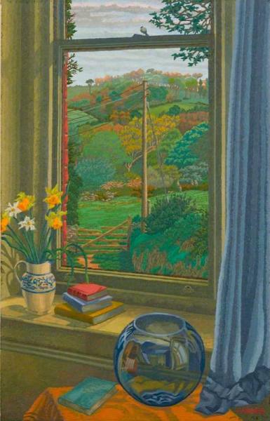 Spring Day At Boscastle by Charles Ginner