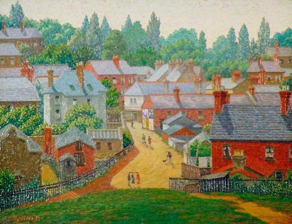Suburb Of Harrow-on-the-hill by Charles Ginner