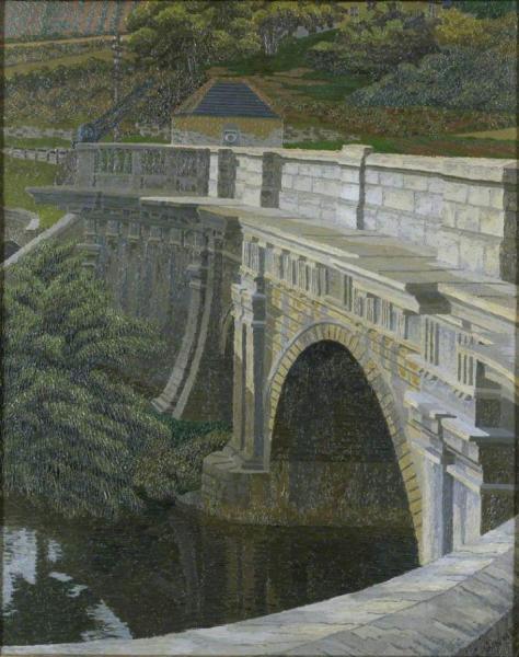 The Aqueduct, Bath by Charles Ginner Oil Painting Reproductions