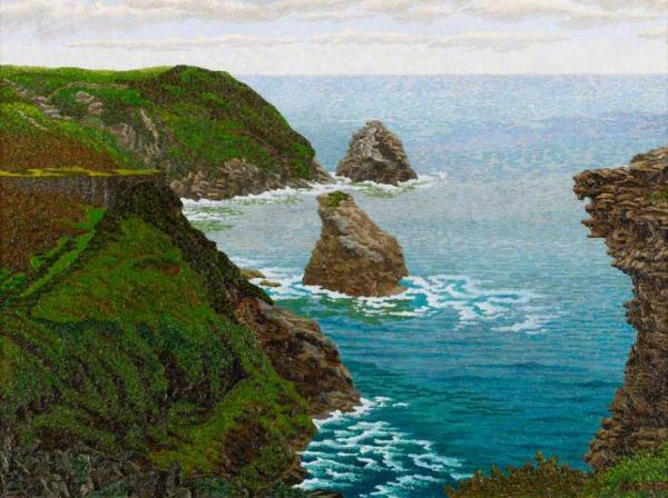 The Kitto Rock, Boscastle, Cornwall by Charles Ginner Oil Painting Reproductions