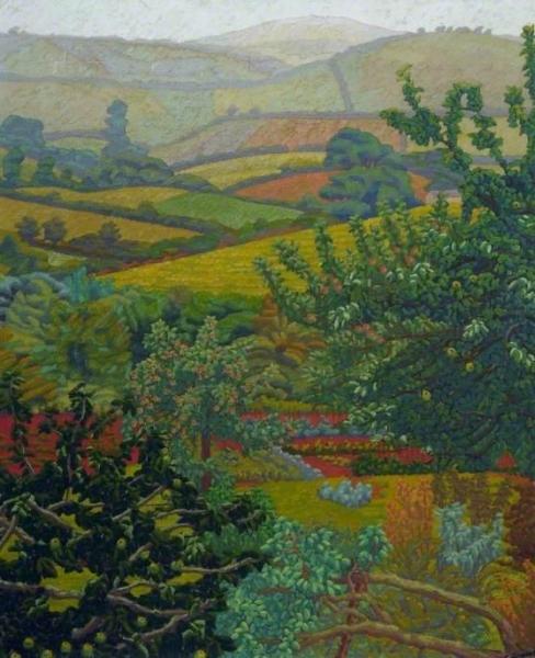 The Orchard by Charles Ginner