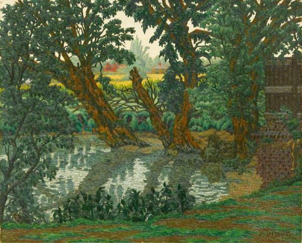 The Rib, Standon by Charles Ginner