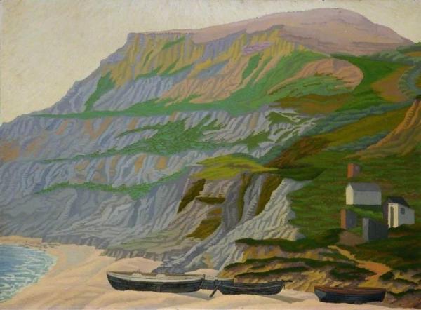 Wear Cliffs, Dorset by Charles Ginner