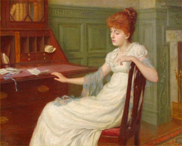Reflective Thoughts by Charles Haigh Wood