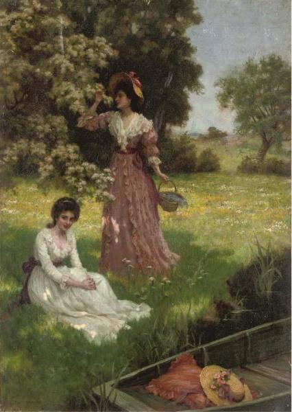 Spring Blossoms by Charles Haigh Wood