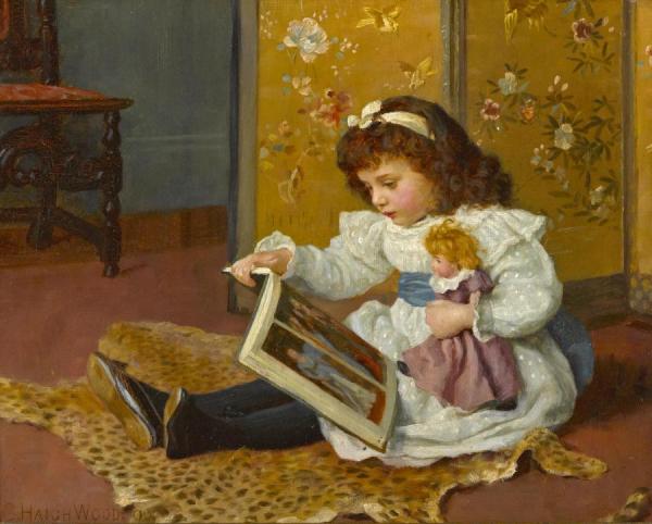 Storytime by Charles Haigh Wood