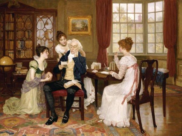 Taken By Storm by Charles Haigh Wood Oil Painting Reproductions