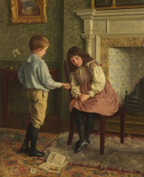 The Peace Offering by Charles Haigh Wood