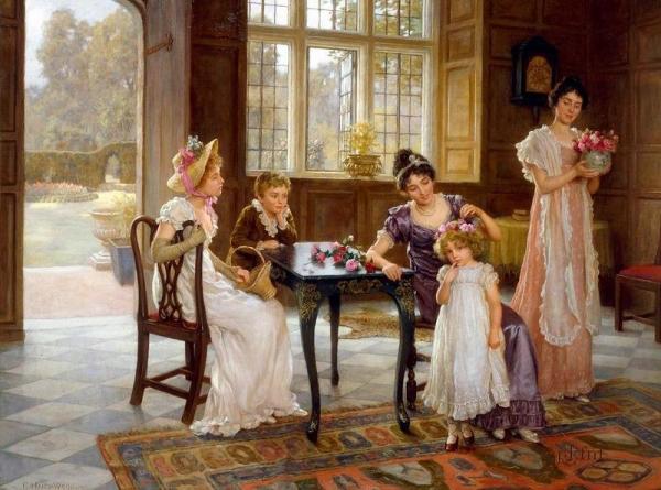 The Time Of Roses by Charles Haigh Wood