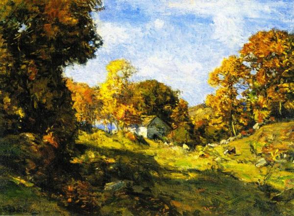 Charles Harold Davis Autumn On The Farm