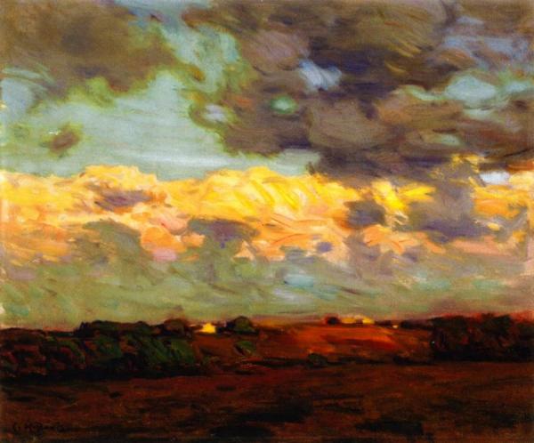 Clouds After Storm by Charles Harold Davis Oil Painting Reproductions