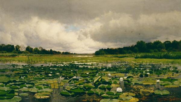 The Lily Pond, Ca. 1886 by Charles Harry Eaton