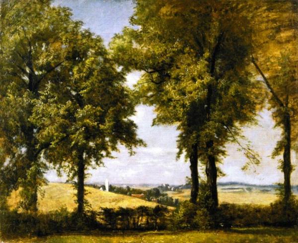 A Bavarian Landscape by Charles Henry Miller