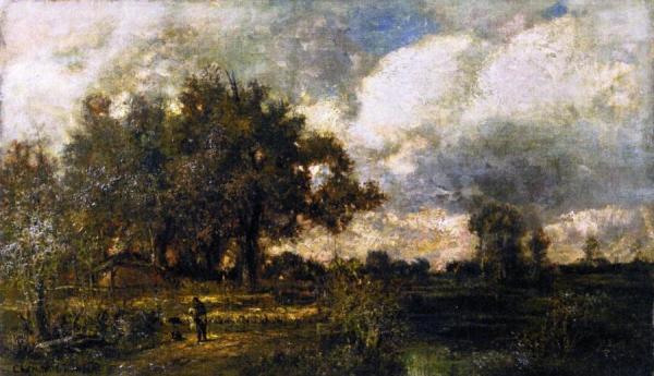Autumn - Long Island Oaks by Charles Henry Miller