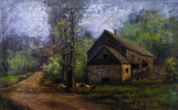 Foster's House At Alley Pond by Charles Henry Miller