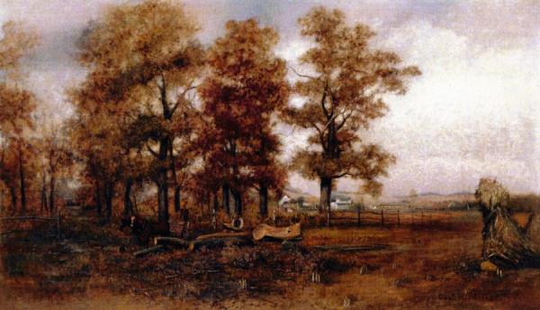 Indian Summer At Creedmore by Charles Henry Miller Oil Painting Reproductions