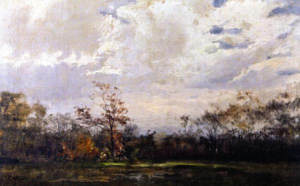 The Border Of The Alley Pond, Queens by Charles Henry Miller Oil Painting Reproductions