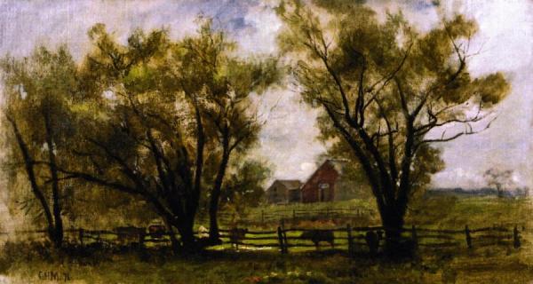 The Red Barn by Charles Henry Miller
