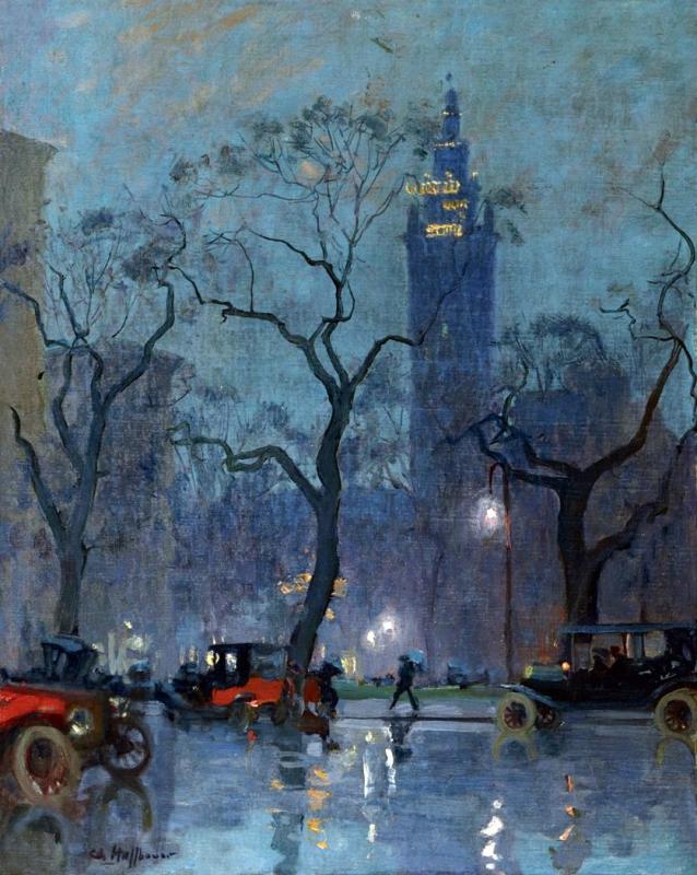 Charles Hoffbauer Madison Square Park