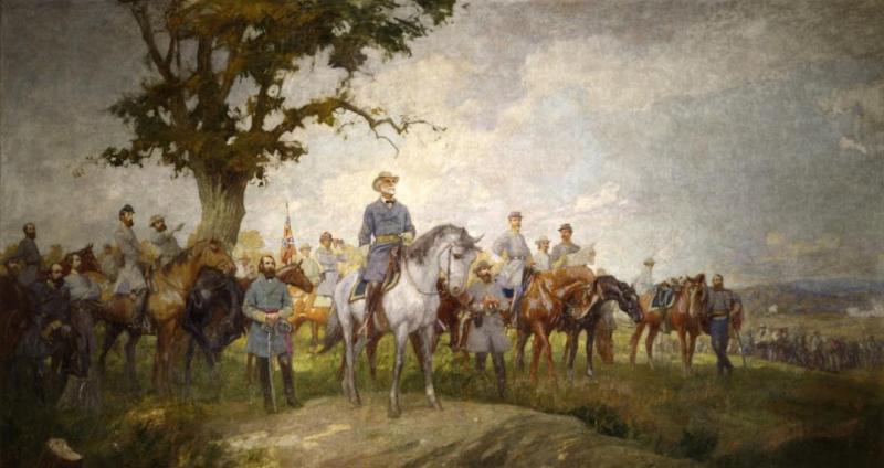 Summer Mural by Charles Hoffbauer