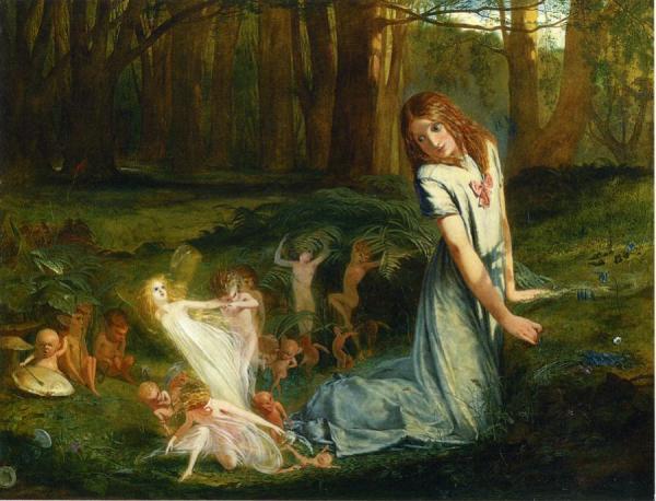 A Glimpse Of The Fairies by Charles Hutton Lear