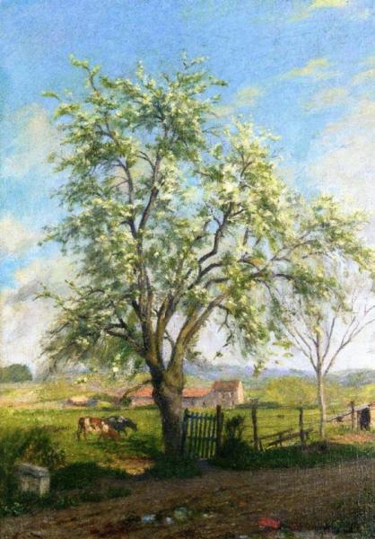 Trees In Spring by Charles-jean Agard