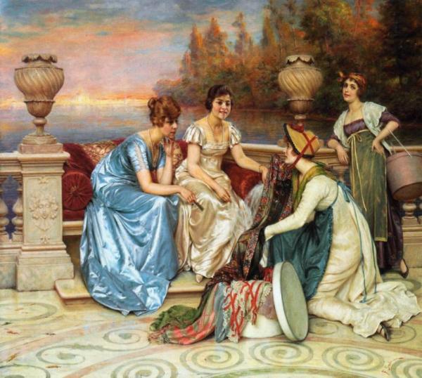 Choosing The Finest by Charles Joseph Frederick Soulacroix Oil Painting Reproductions