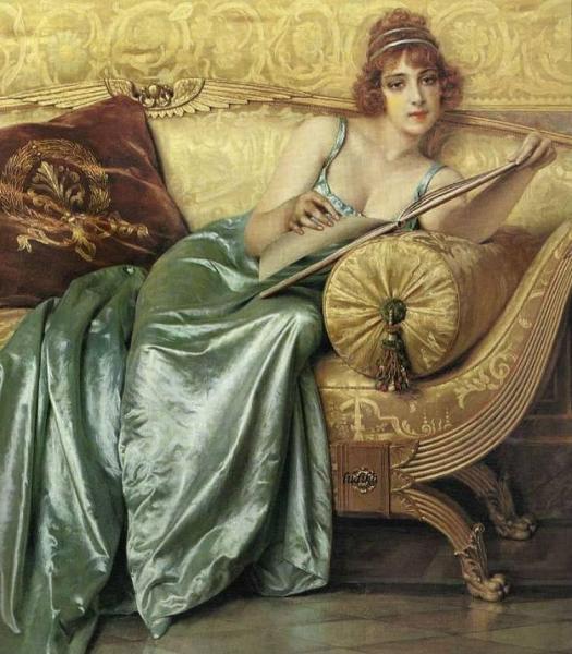 Lady Of Leisure by Charles Joseph Frederick Soulacroix