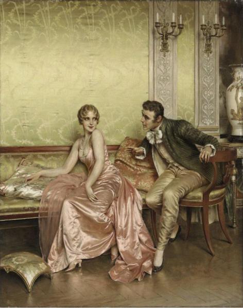 The Conversation by Charles Joseph Frederick Soulacroix