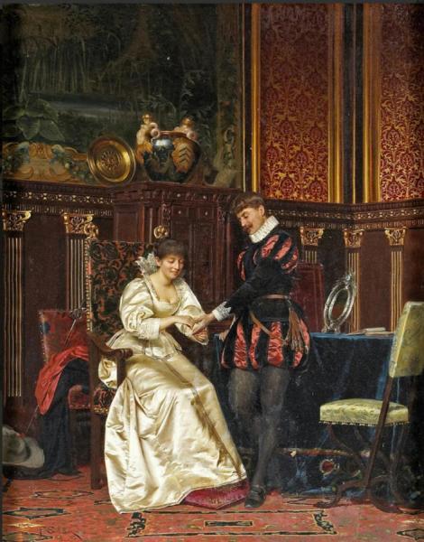 Charles Joseph Frederick Soulacroix The Engagement