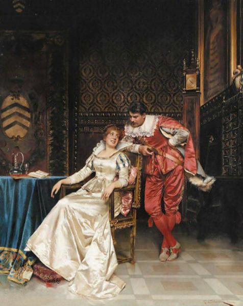 The Suitor by Charles Joseph Frederick Soulacroix