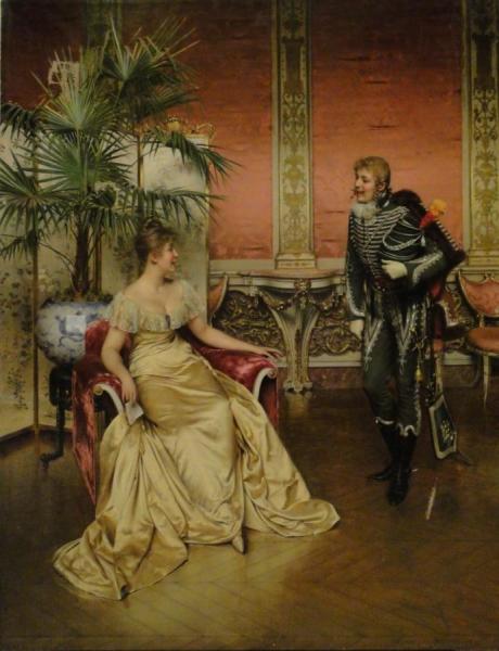 The Visitor by Charles Joseph Frederick Soulacroix