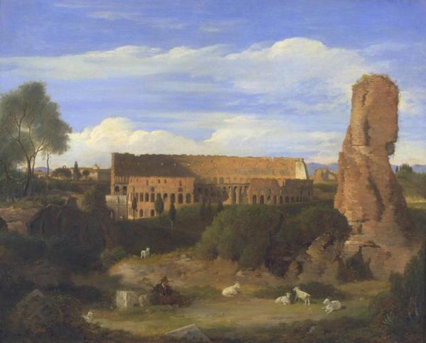 Charles Lock Eastlake The Colosseum From The Campo Vaccino