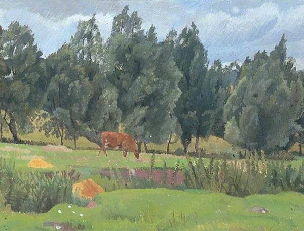 Green Landscape by Charles Mahoney Oil Painting Reproductions
