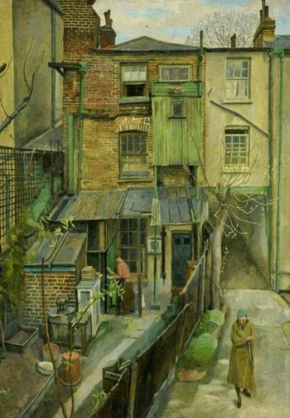 Hampstead Backs, London by Charles Mahoney Oil Painting Reproductions