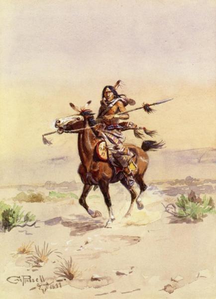Nobleman Of The Plains by Charles Marion Russell