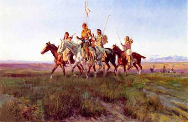 Return Of The War Party by Charles Marion Russell