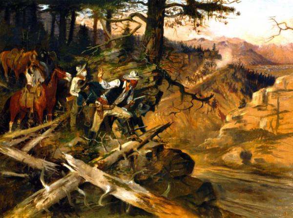 The Ambush by Charles Marion Russell