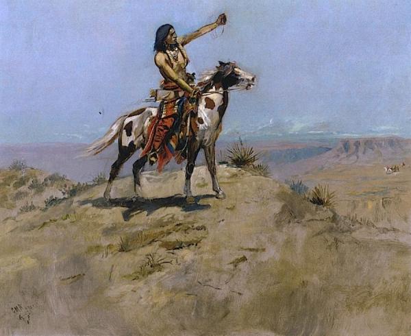 The Signal by Charles Marion Russell