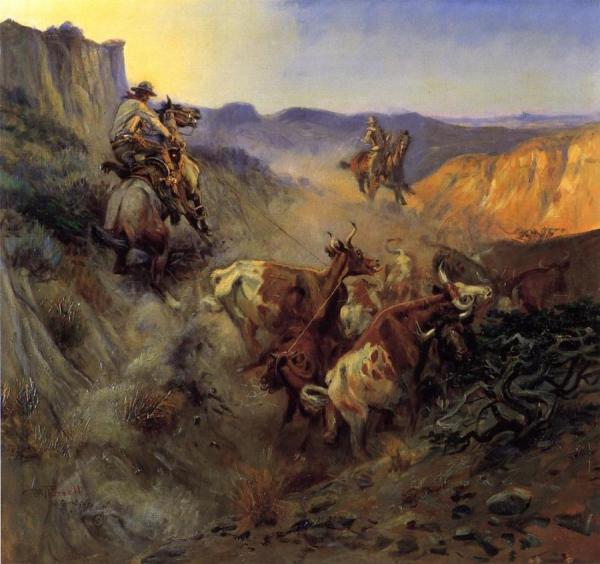 The Slick Ear by Charles Marion Russell