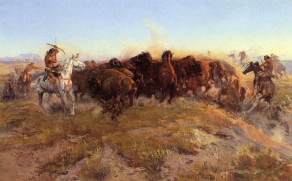 The Surround by Charles Marion Russell