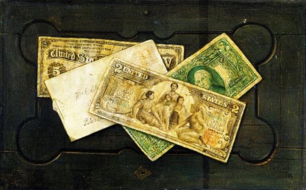 Money, Money, Money by Charles Meurer Oil Painting Reproductions