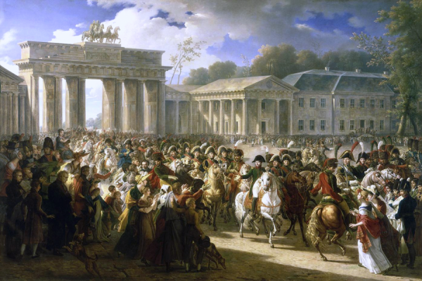 Napoleon In Berlin by Charles Meynier