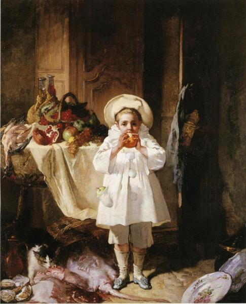 A Feast For The Young Pierrot by Charles Monginot