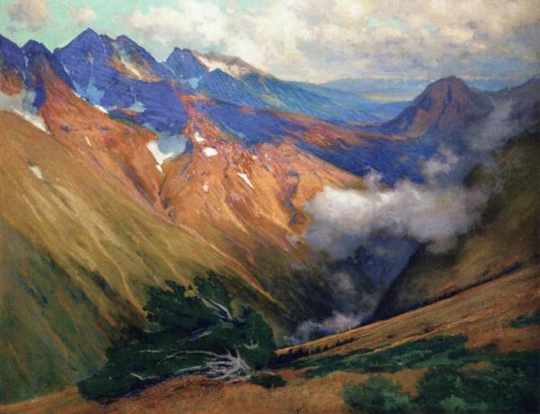 In The Vicinity Of Ouray by Charles Partridge Adams
