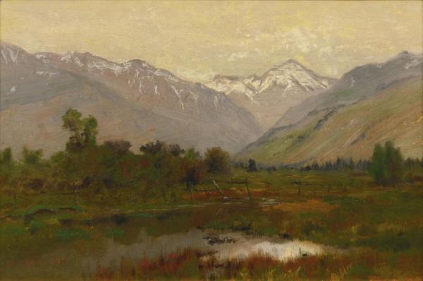 Platte River Valley by Charles Partridge Adams Oil Painting Reproductions